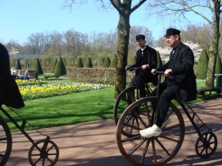 Keukenhof 2017 Houten fietsen