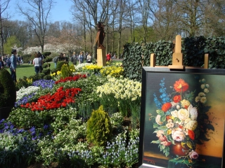 Keukenhof 2017 Kunst compositie 1