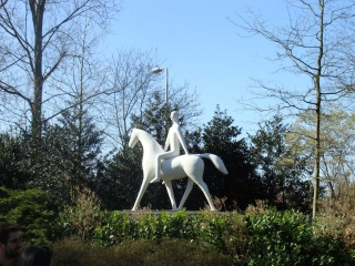 Keukenhof 2017 Paard en ruiter